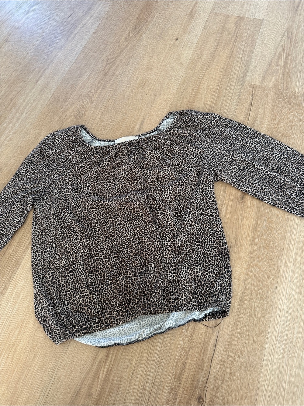Michael Kors Leopard Print Women's Blouse